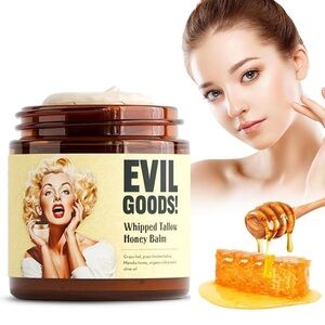 Evil Goods Whipped Tallow Honey Balm (2Pack)